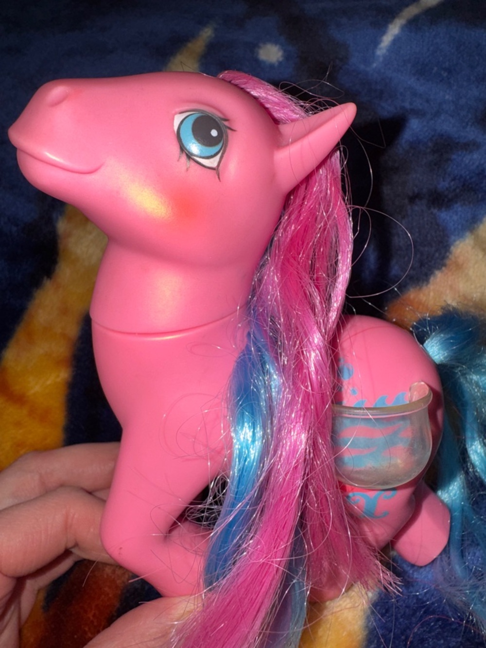 Vintage My Little Pony BubbleFish G1
